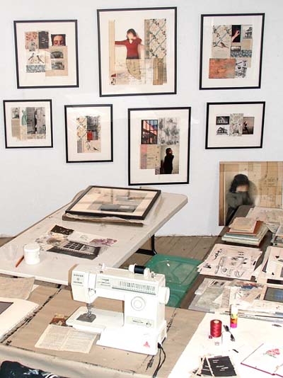 Jessica Burko's studio Jessica Burko's studio