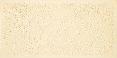 Reese Inman, eScape III (2007), electric burn marks on paper, 18 in. x 36 in. Reese Inman, eScape III (2007), electric burn marks on paper, 18 in. x 36 in.
