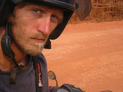 Image courtesy of Cam Terwilliger Laos: I spent a lot my time driving through the countryside on a motorbike.
