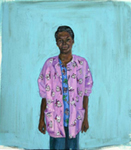 Laura Chasman, Nurse Assistant (2008), Gouache on mounting board, 12 x 11 inches