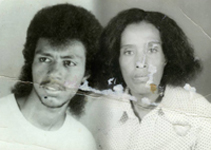 Eric Gottesman, Mother and Son Reunited (1978/2002), Rephotographed and Degraded (2006), Inkjet print, 24 x 17 inches