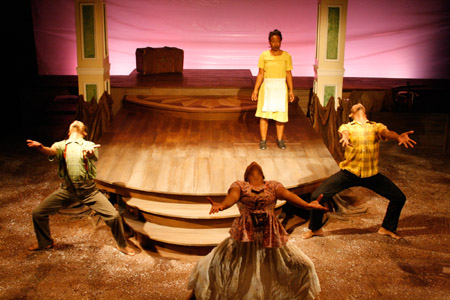 Still from THE EMANCIPATION OF MANDY AND MIZ ELLIE at Company One Theatre through May 22