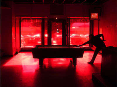 Liz Nofziger, installation view of ARTERY (2010)