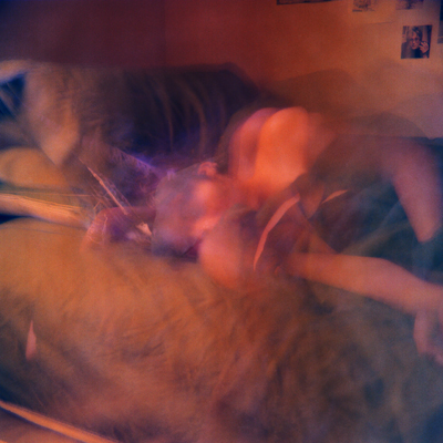 Stephanie Goode, RED, 9 HOURS (2003), light jet print, aluminum/plexiglas mtd. 12x12 in, editioned