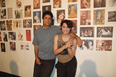 Steven Bogart and Amanda Palmer, photo by Kati Mitchell