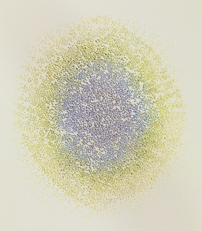 Masako Kamiya. Recollections, 2010, 30 inches x 22 inches, Gouache on paper. Photograph by Clements/Howcroft Photography.