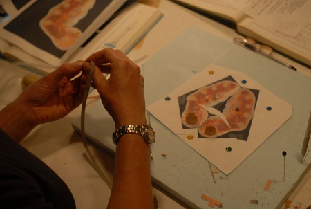 Lisa Nilsson, getting started on a new work