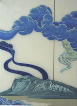 Cristi Rinklin, painting from DILUVIAL