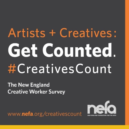 Creatives Count, the artists and creative workers survey from NEFA