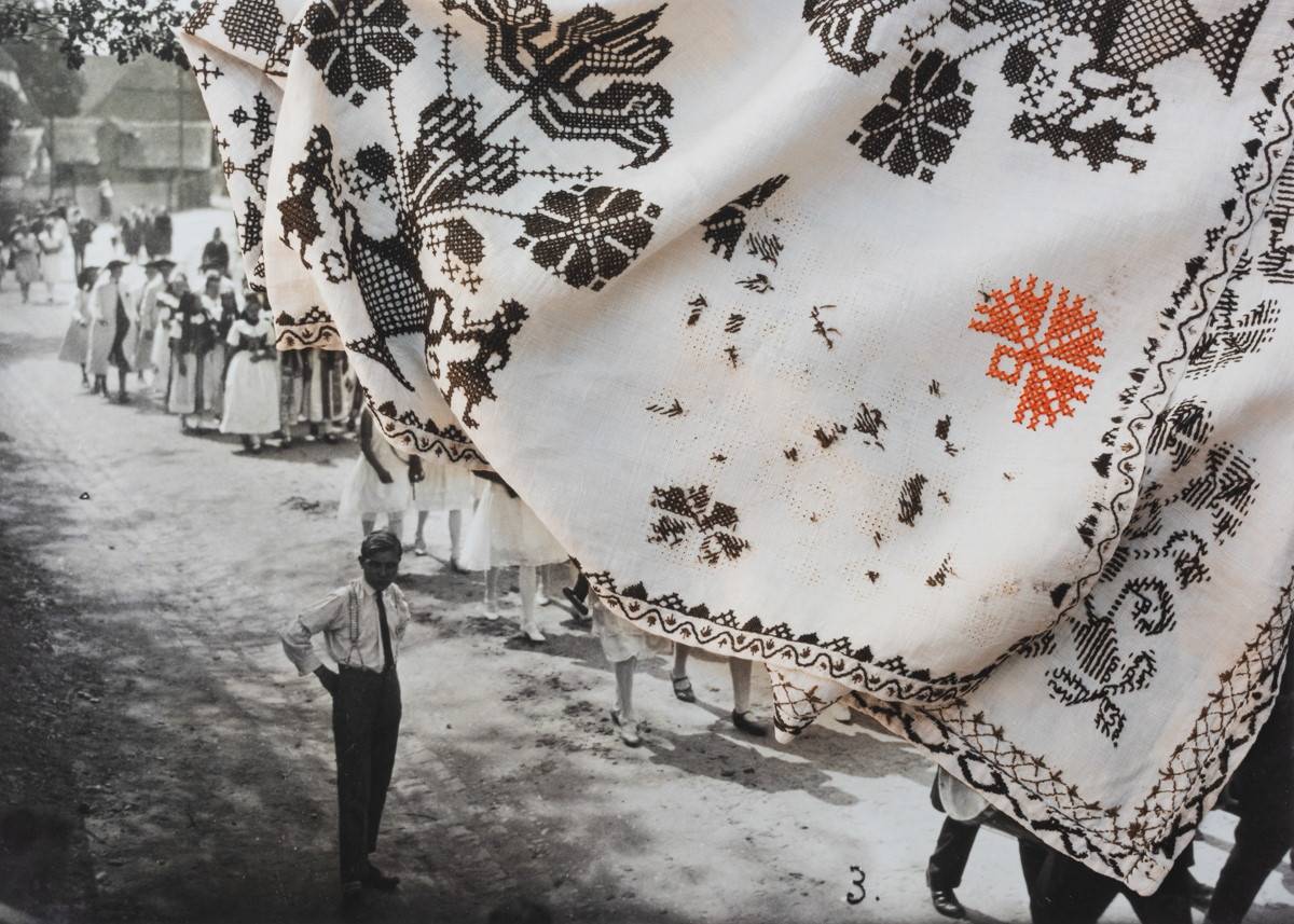 Astrid Reischwitz (Photography Finalist '21), FILLING THE BLANK (2019), Archival Pigment Print with Unique Embroidery, 21x26 in.